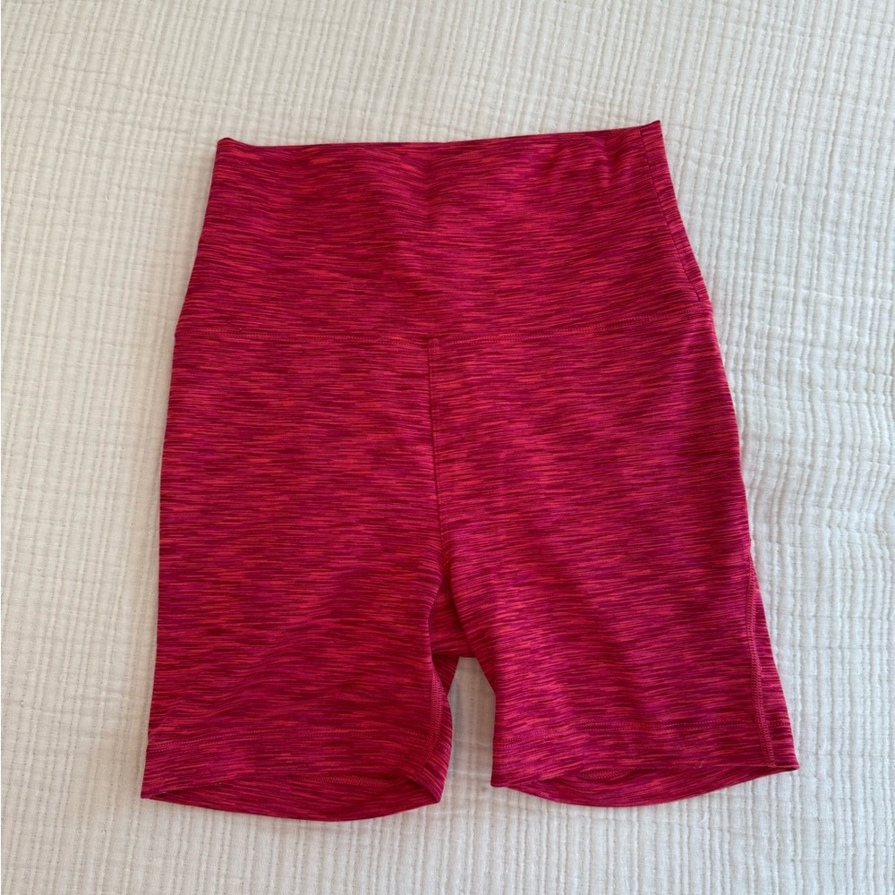 Outdoor Voices Pink biker shorts